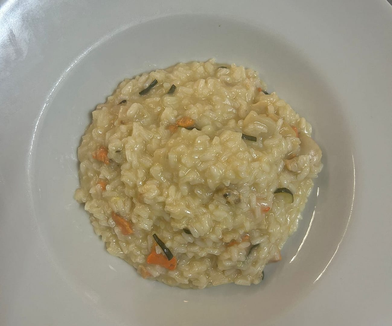 Risotto gamberi e zucchine - Mimmo Due
